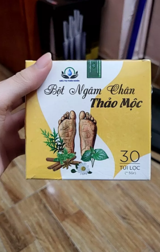 Bột Ngâm Chân Thảo Mộc Siêu Thị Thiên Nhiên - Hỗ Trợ Thư Giãn, Lưu Thông Khí Huyết - Hộp 30 Túi Lọc Tiện Lợi