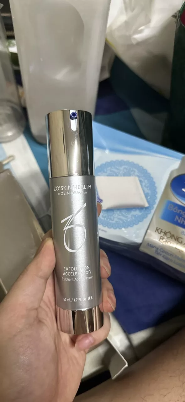 Kem Tẩy Da Chết Zo Skin Health Exfoliation Accelerator 50ml – Dịu Da, Làm Sáng, Chống Oxy Hóa, Phù Hợp Với Mọi Loại Da