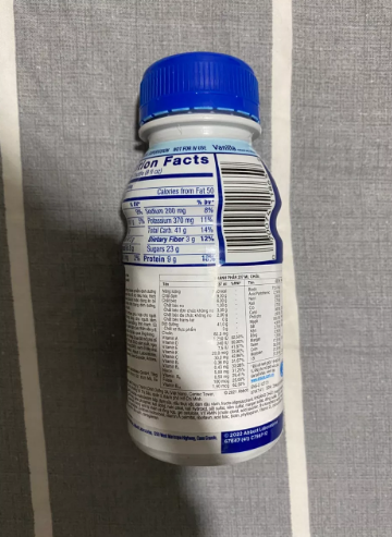 Sữa Nước Ensure Original 237ml Hương Vani - Bổ Sung Dinh Dưỡng, Tăng Cường Sức Khỏe Cho Người Mới Ốm Dậy và Người Cao Tuổi