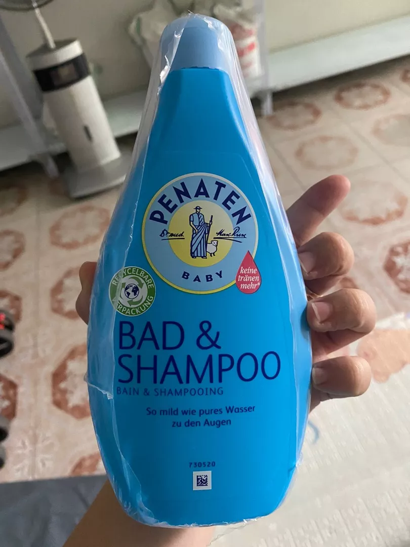 Sữa Tắm Gội Penaten Bad & Shampoo 400ml - Dành Cho Bé Từ Sơ Sinh, Dịu Nhẹ, Không Cay Mắt, Giữ Ẩm Da, Hương Thơm Tươi Mát