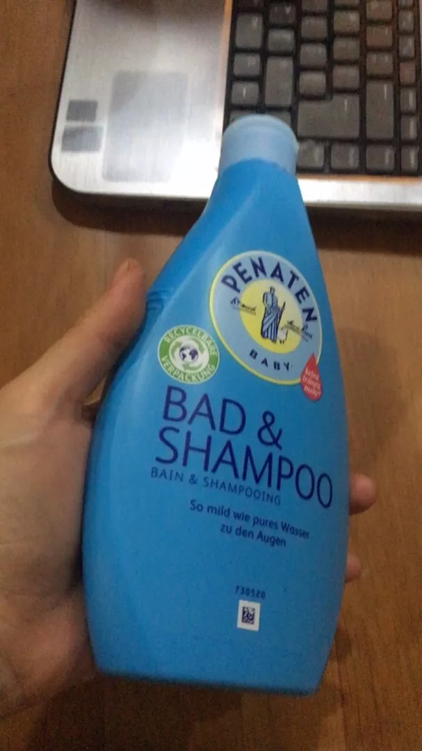 Sữa Tắm Gội Penaten Bad & Shampoo 400ml - Dành Cho Bé Từ Sơ Sinh, Dịu Nhẹ, Không Cay Mắt, Giữ Ẩm Da, Hương Thơm Tươi Mát