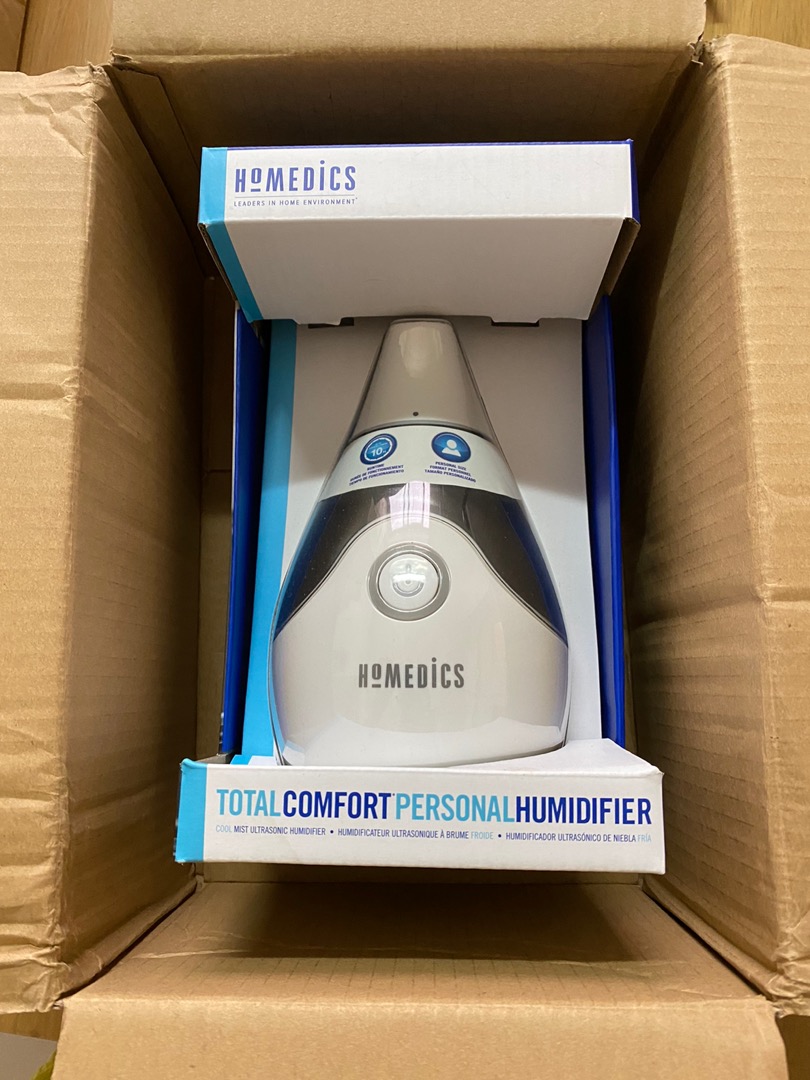 Máy Tạo Ẩm Phun Sương Siêu Âm Khử Khuẩn HoMedics UHE-CM15-SO - Giải Pháp Làm Mát Không Khí 10 Giờ Hoạt Động Ổn Định