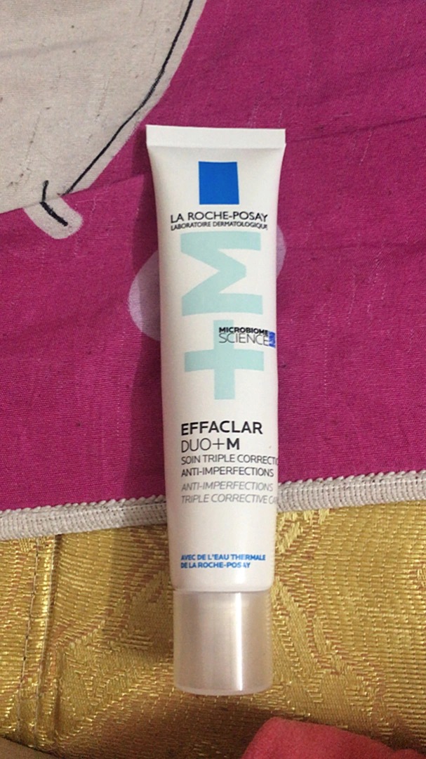 Kem chăm sóc mụn La Roche-Posay Effaclar Duo+M 40ml - Hỗ Trợ Làm Giảm Mụn, Dưỡng Ẩm Da và Ngăn Ngừa Tái Phát