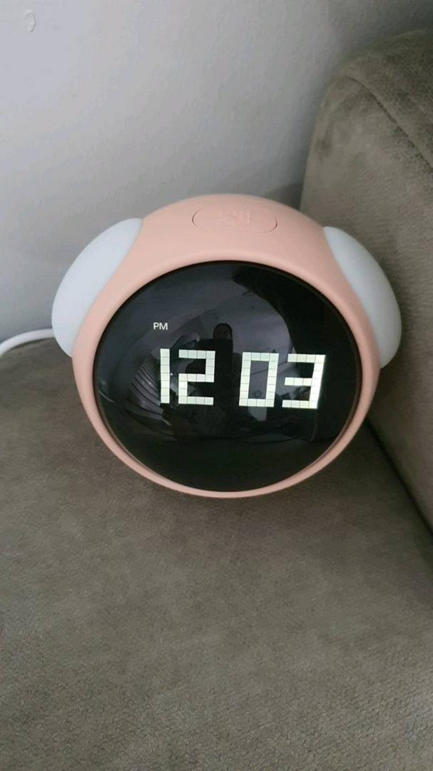 Đồng Hồ Báo Thức Emoji - Đèn Ngủ Tích Hợp Biểu Tượng Cảm Xúc, Thiết Kế Dễ Thương, Đa Chức Năng, Pin Sạc Tiện Lợi