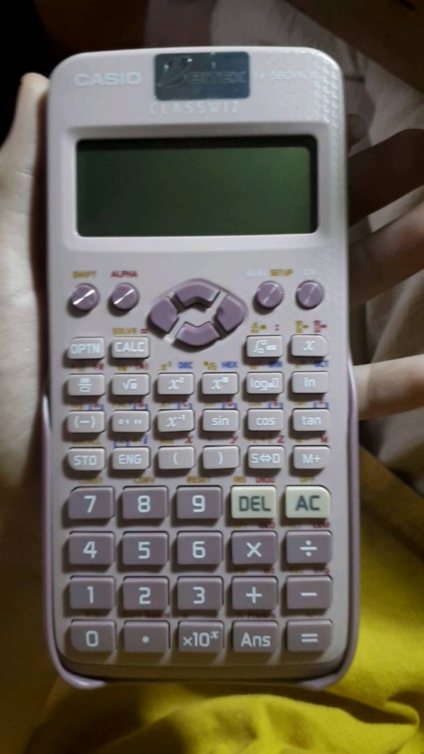 Máy Tính Khoa Học Casio FX-580VN X - Dành Cho Học Sinh Cấp 2 Cấp 3 - Màn Hình LCD Cao Cấp, Hiệu Suất Tính Toán Nhanh