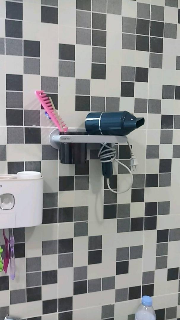 Giá Treo Máy Sấy Tóc Dán Tường Oenon Tiện Dụng - Kệ Để Đồ Đa Năng Và Gọn Gàng Cho Phòng Tắm