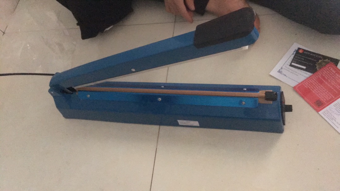 Máy dập nhiệt hàn miệng túi PFS-200 300W - Thiết bị hàn túi nilon tiện lợi, bảo quản thực phẩm hiệu quả, công suất mạnh mẽ 300W