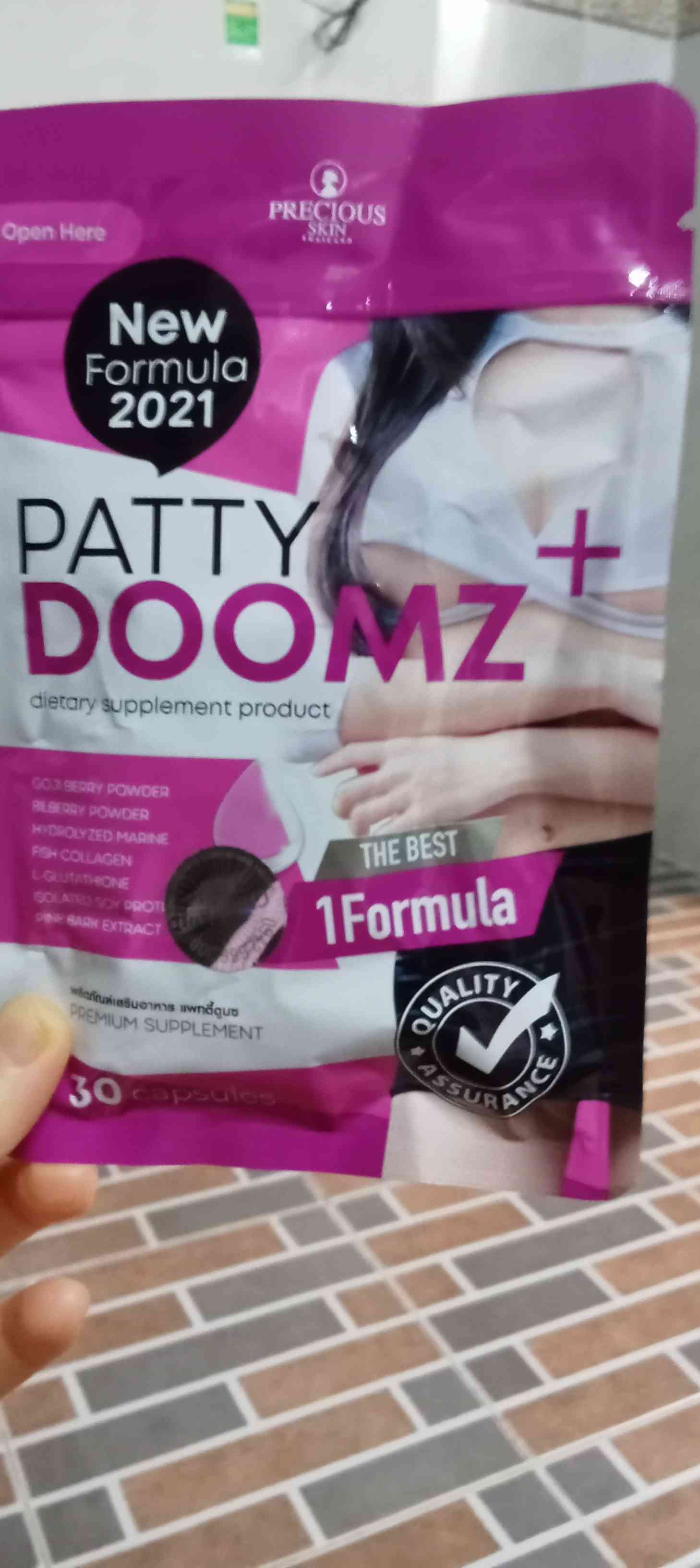 Viên Uống Hỗ Trợ Nở Ngực, Mông Pretty Doomz Thái Lan - Thực Phẩm Chức Năng Tăng Cường Vóc Dáng Đẹp Của Phụ Nữ