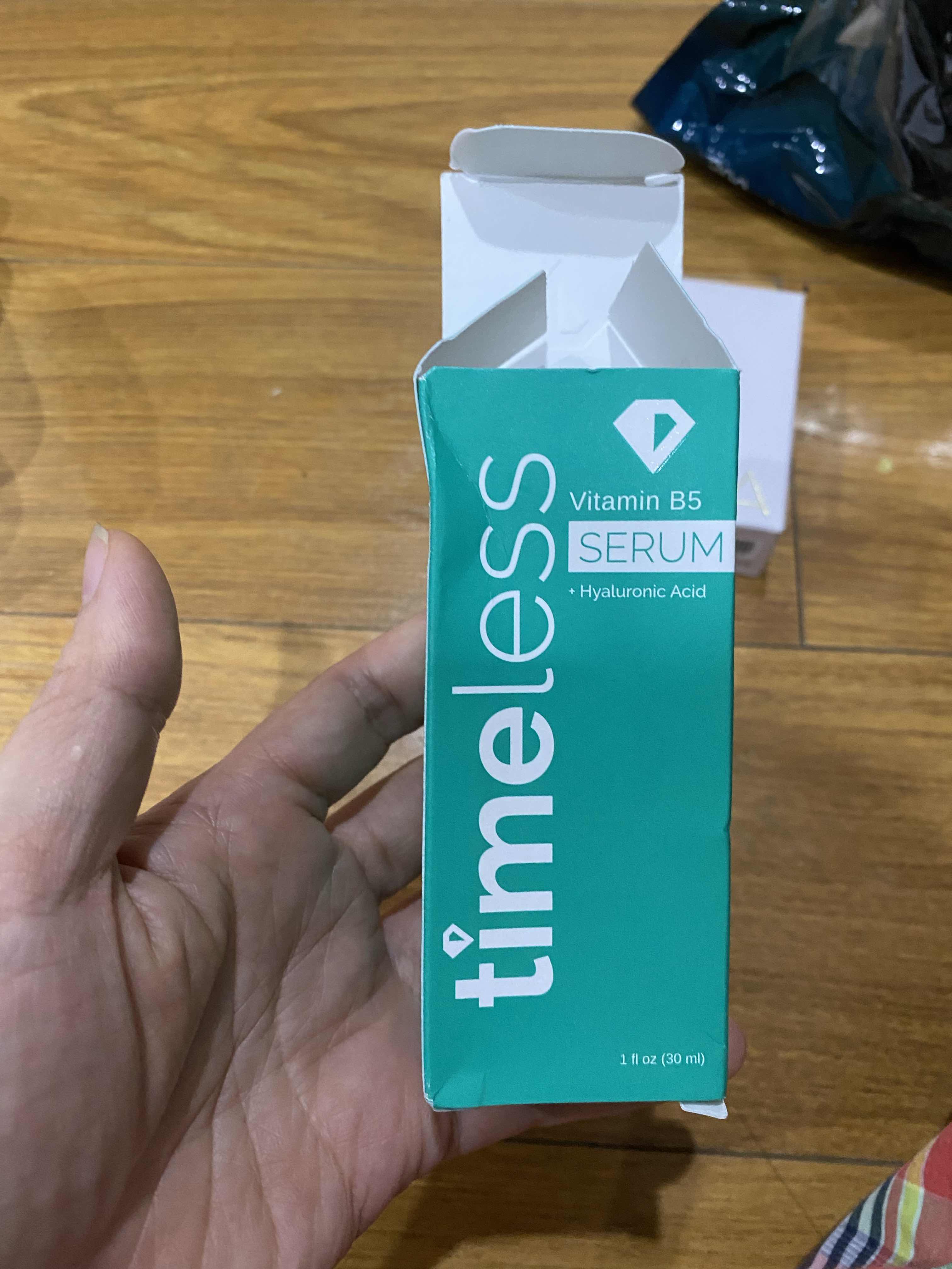 Serum Timeless B5 Hydration 30ml - Vitamin B5 & Hyaluronic Acid Dưỡng Ẩm, Phục Hồi Da Mịn Màng, Sáng Khỏe Từ Mỹ