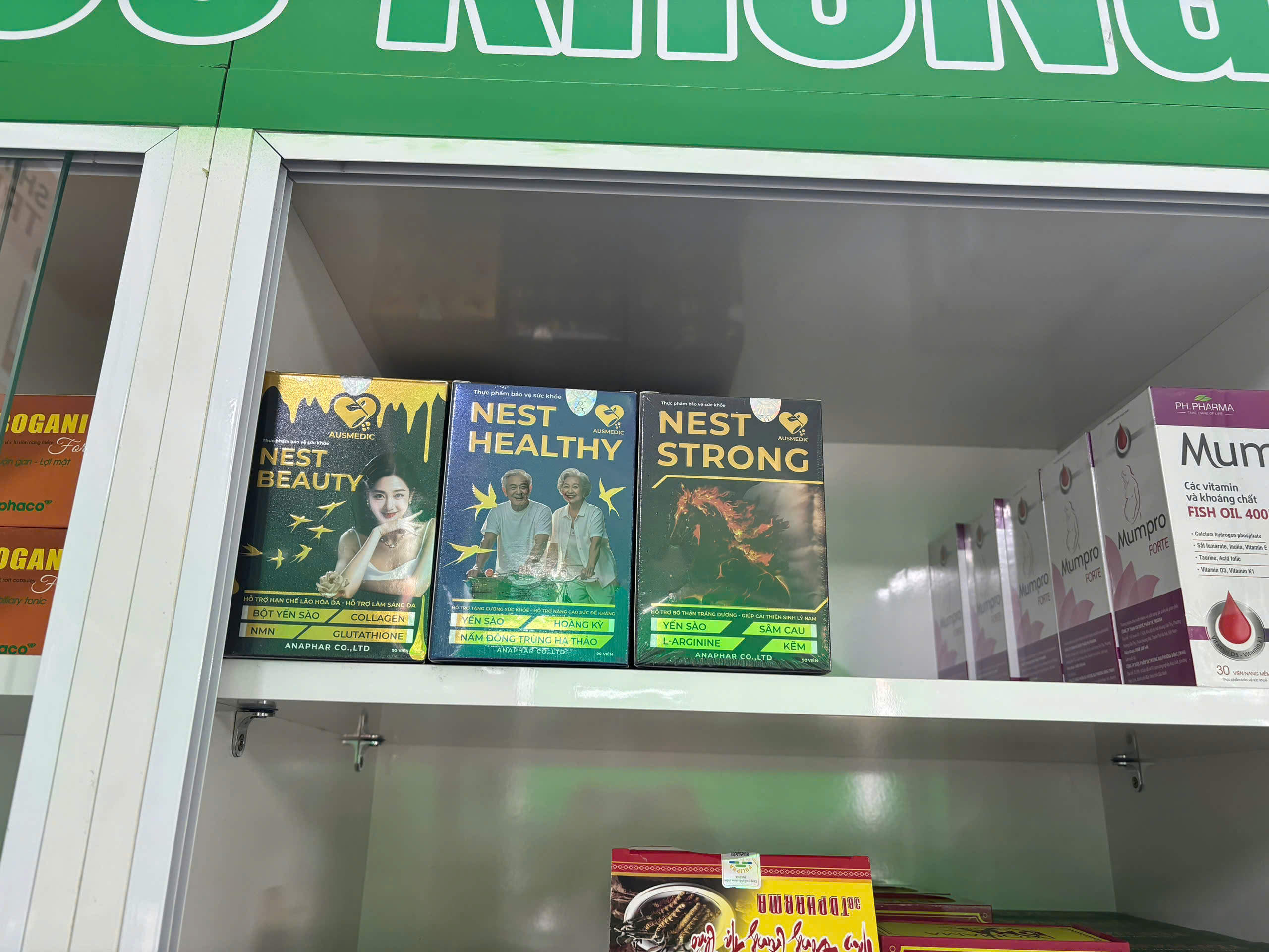 Viên uống yến sào hỗ trợ sinh lực nam Nest Strong - Ausmedic