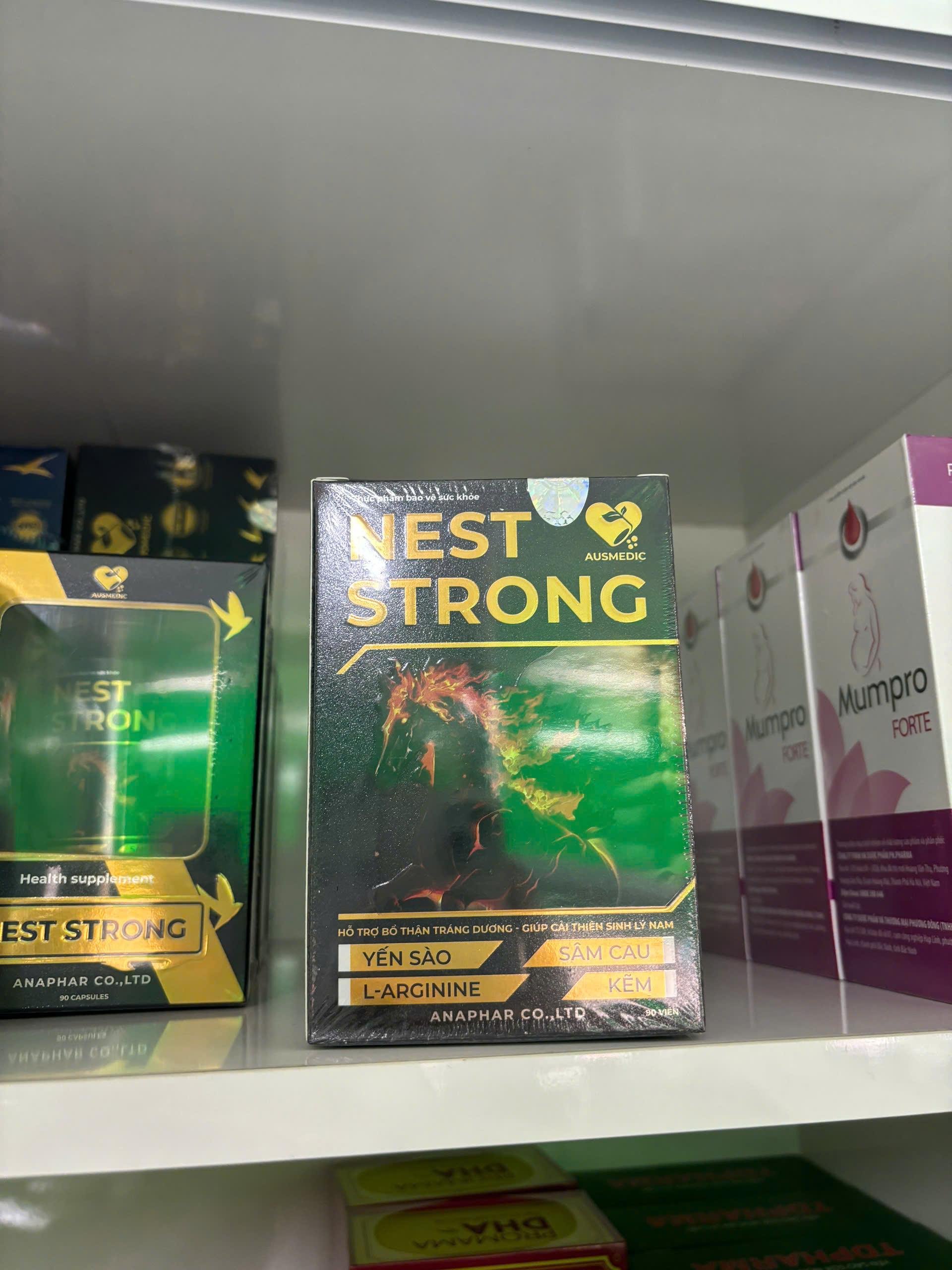Viên uống yến sào hỗ trợ sinh lực nam Nest Strong - Ausmedic
