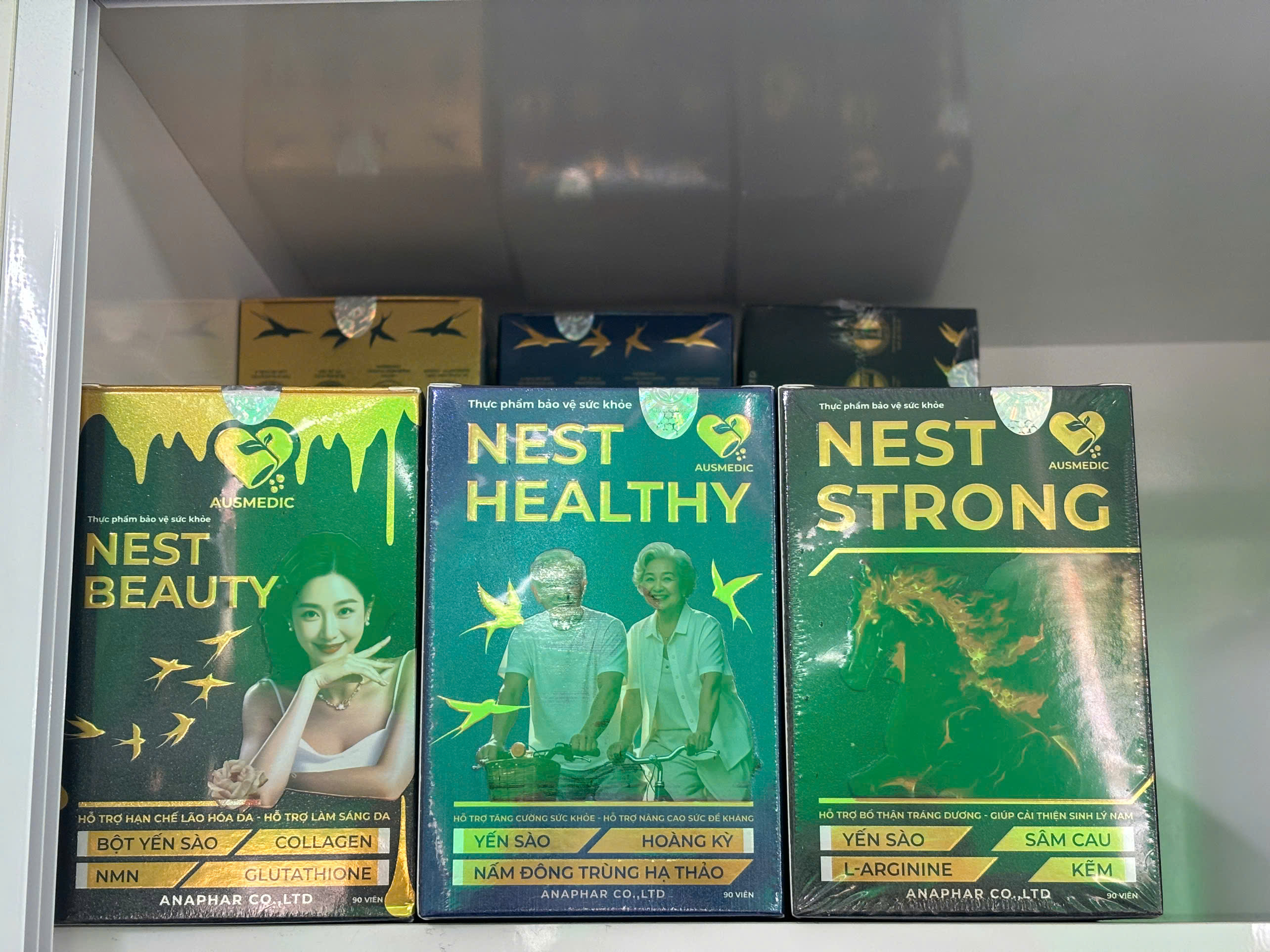 Viên Uống Yến Sào Nest Healthy 22500 - Tăng Cường Sức Đề Kháng, Cải Thiện Giấc Ngủ, Hỗ Trợ Sức Khỏe Từ Ausmedic