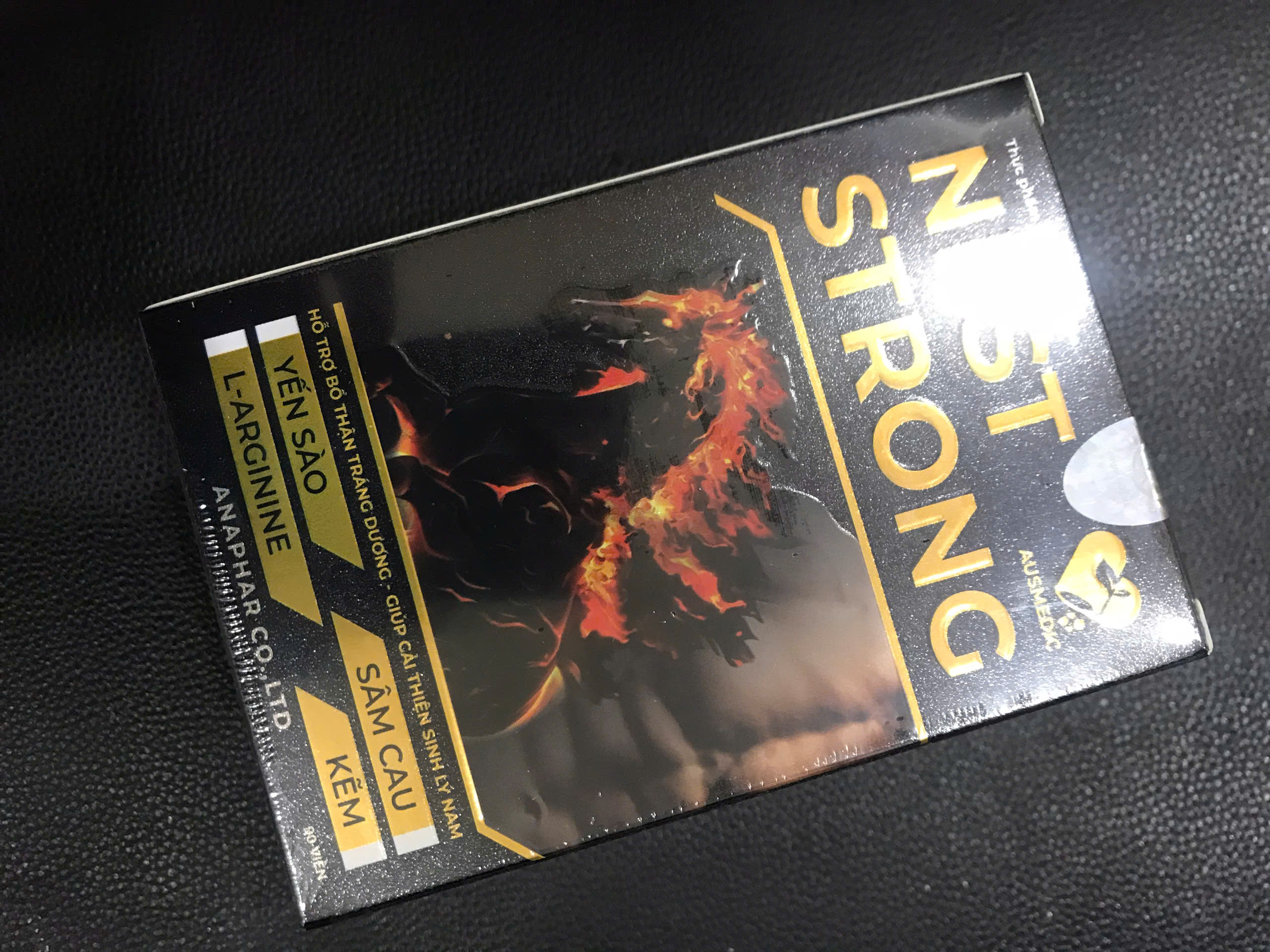 Viên uống yến sào hỗ trợ sinh lực nam Nest Strong - Ausmedic
