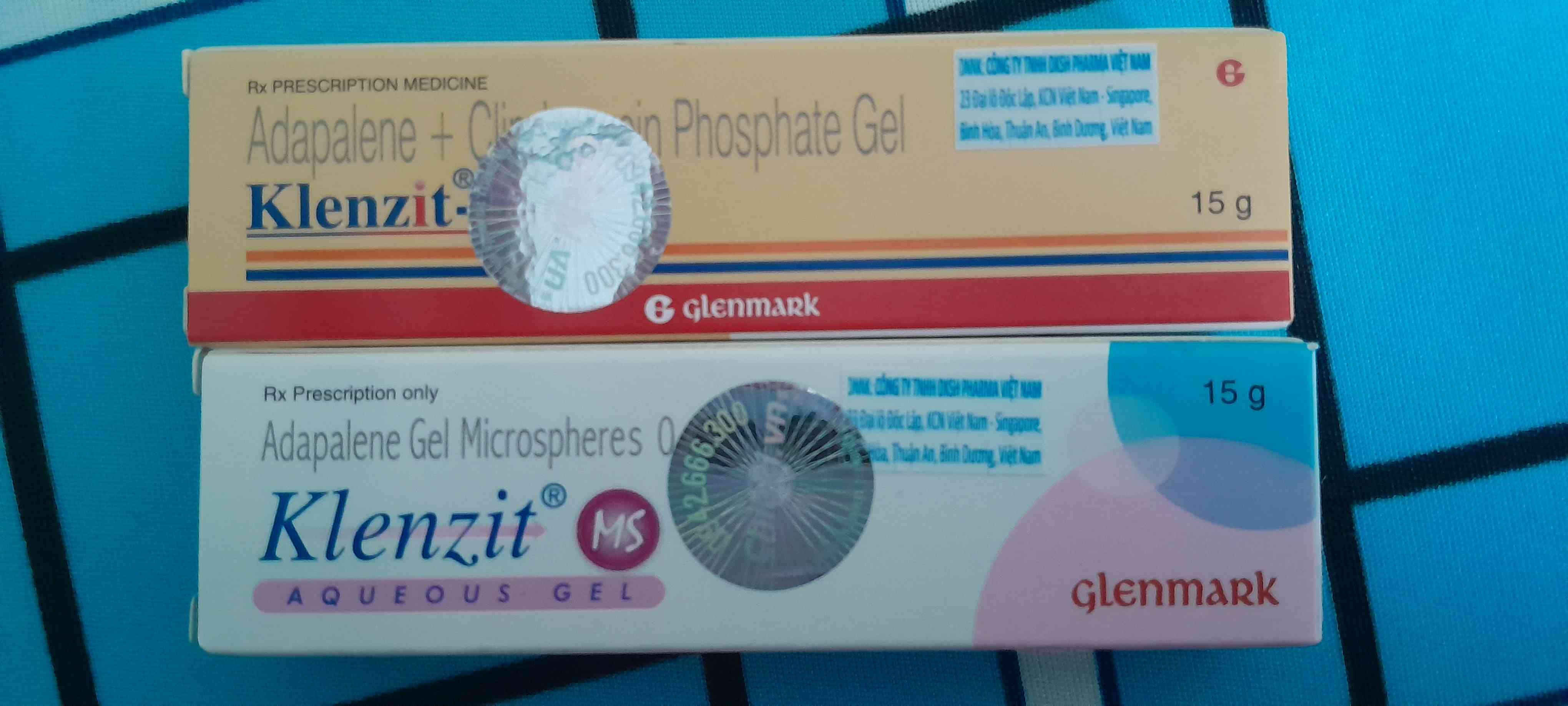 Gel Trị Mụn Klenzit MS 15g - Hỗ Trợ Giảm Mụn Trứng Cá và Mụn Ẩn, Làm Sáng Da và Ngăn Ngừa Viêm, Chính Hãng Glenmark