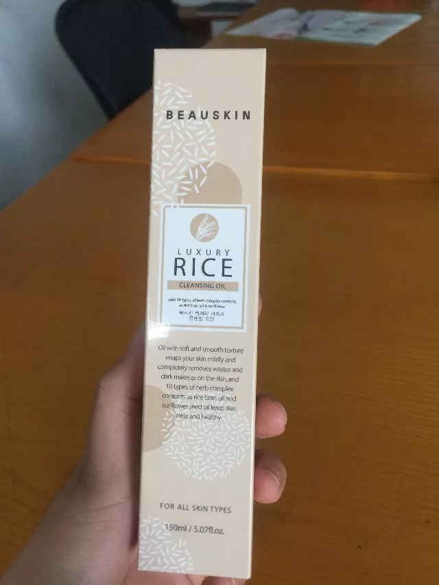 Dầu Tẩy Trang Sạch Sâu Beauskin Luxury Rice Cleansing Oil 150ml - Cho Mọi Loại Da, Dưỡng Ẩm Và Làm Sáng Da