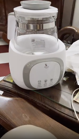Bình Đun Nước Pha Sữa Moaz Bebe MB012 - Đa Năng, Giữ Nhiệt 24h, Thiết Kế Thông Minh, Dễ Sử Dụng Cho Mẹ Bỉm Sữa Hoàn Hảo