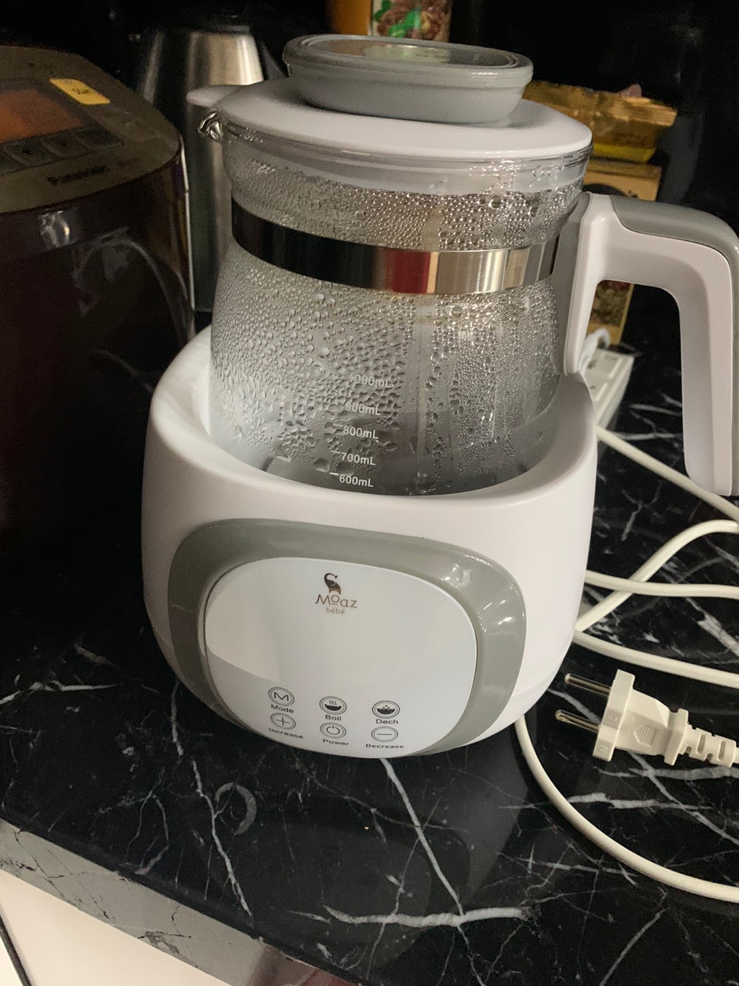 Bình Đun Nước Pha Sữa Moaz Bebe MB012 - Đa Năng, Giữ Nhiệt 24h, Thiết Kế Thông Minh, Dễ Sử Dụng Cho Mẹ Bỉm Sữa Hoàn Hảo