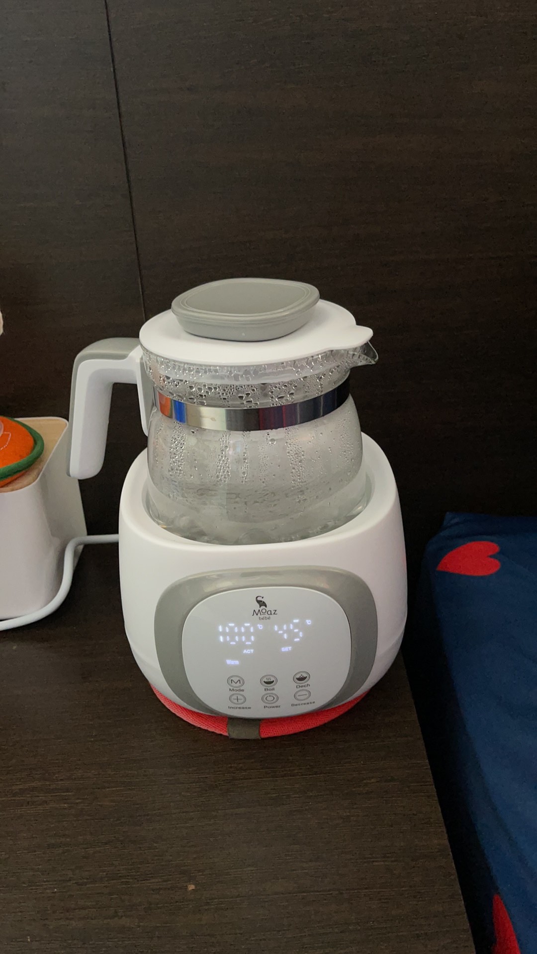 Bình Đun Nước Pha Sữa Moaz Bebe MB012 - Đa Năng, Giữ Nhiệt 24h, Thiết Kế Thông Minh, Dễ Sử Dụng Cho Mẹ Bỉm Sữa Hoàn Hảo