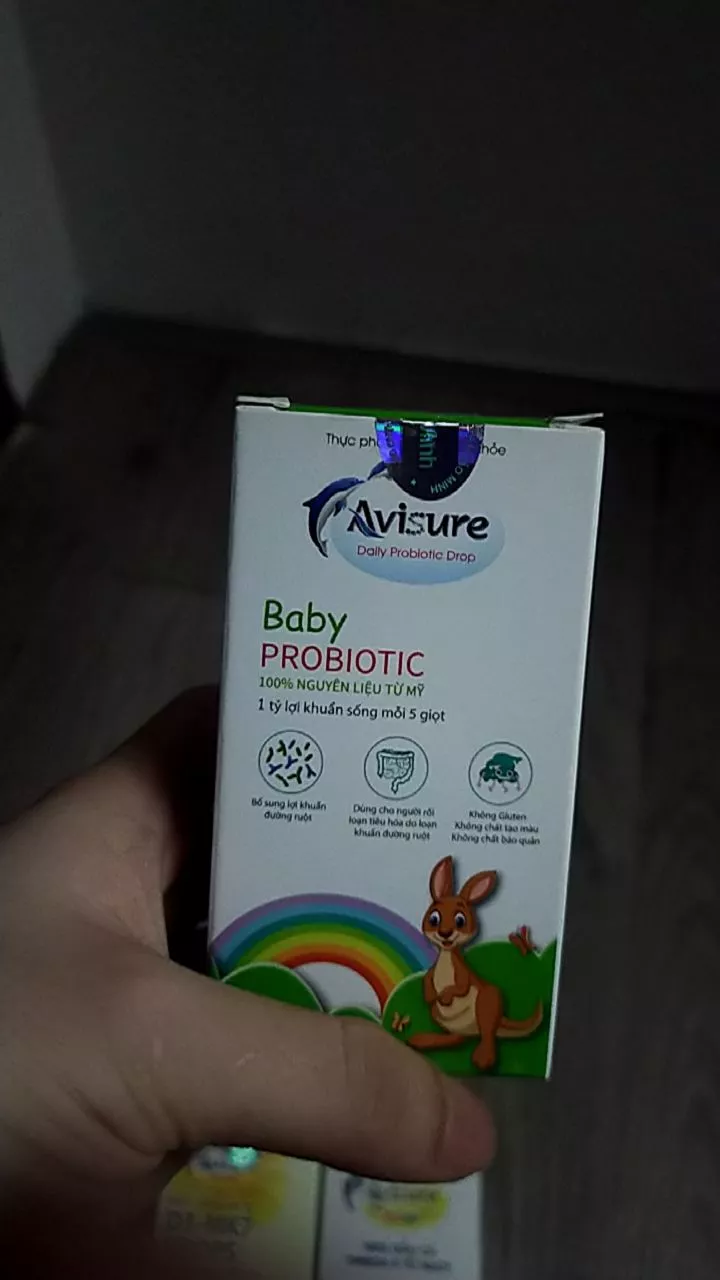 Men Vi Sinh Avisure Baby Probiotic - Hỗ Trợ Tiêu Hóa và Miễn Dịch cho Trẻ Sơ Sinh, 1 Tỷ Lợi Khuẩn/5 Giọt