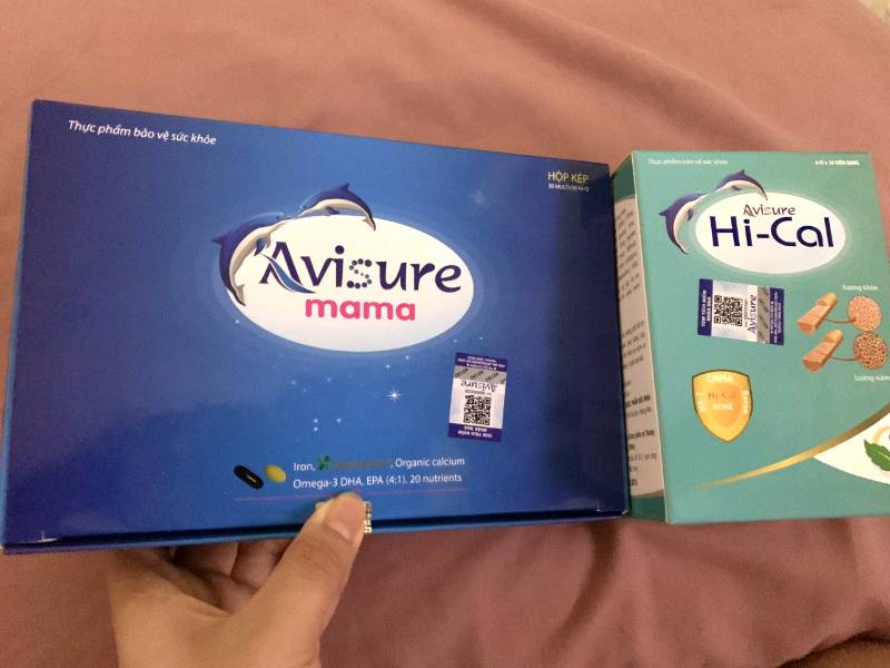 Combo Bổ Bầu Avisure Mama & Avisure Hical - Vitamin Tổng Hợp và Canxi Nano Tự Nhiên Cho Mẹ Khỏe, Con Cao Lớn