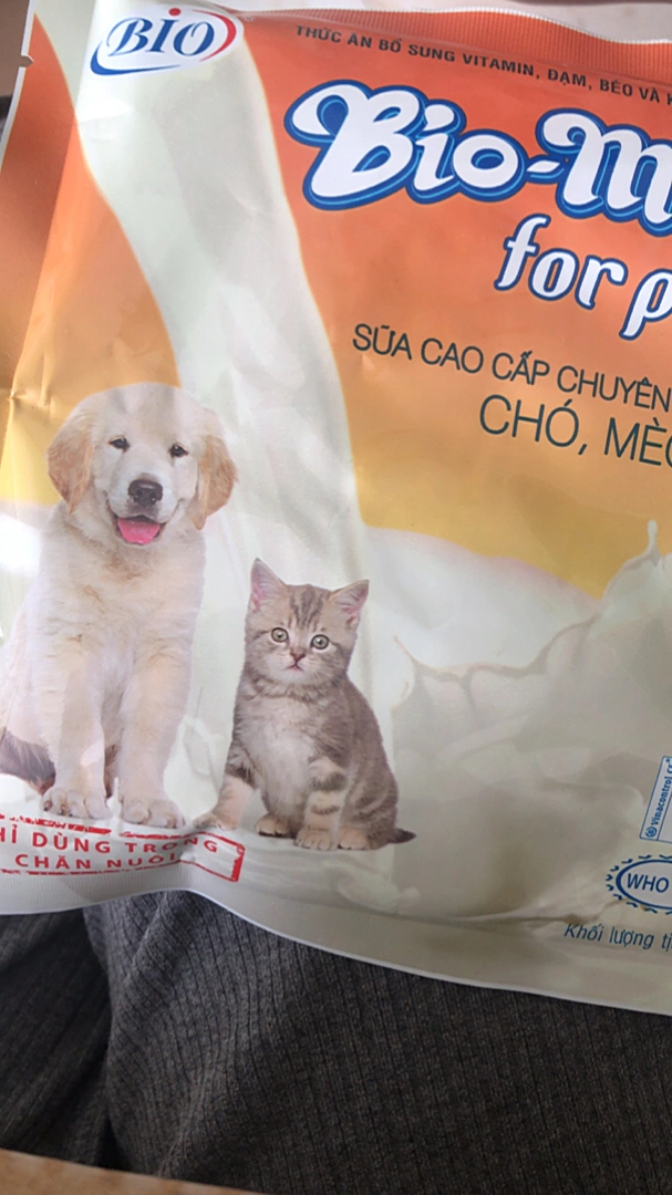 Sữa Bột Dành Cho Chó Mèo Bio Milk - Dinh Dưỡng Cân Đối Giống Như Sữa Mẹ, Hỗ Trợ Phát Triển Khỏe Mạnh Cho Thú Cưng 100g