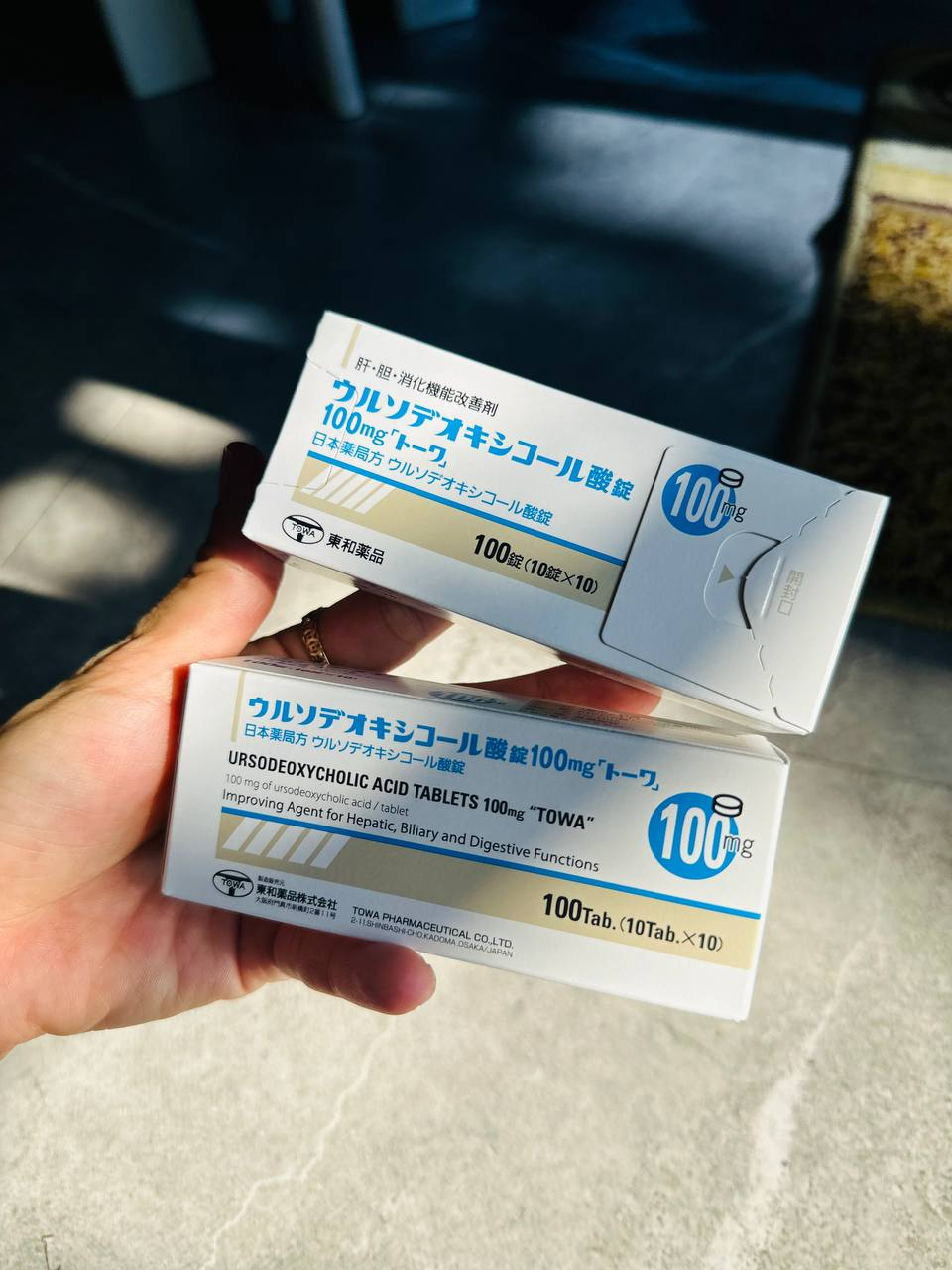 Viên uống bổ gan Towa Ur-sodeoxycholic Acid 100mg - Hỗ trợ chức năng gan, detox hiệu quả, bảo vệ gan trước tác nhân gây hại
