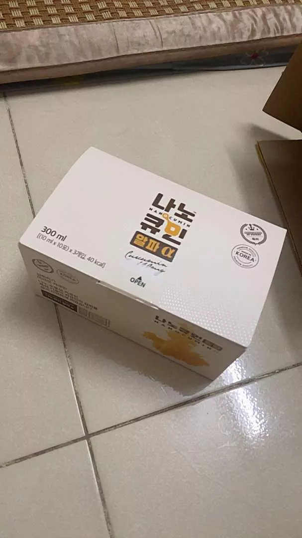 Tinh Chất Nghệ Nanocumin Alpha Hàn Quốc - Hỗ Trợ Làm Đẹp Da, Tăng Cường Sức Khỏe, Dễ Uống, Hộp 30 Gói