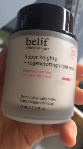 Mặt Nạ Ngủ Cấp Ẩm Belif Super Knight Regenerating Night Mask - Dưỡng Da Tái Tạo, Giữ Ẩm Sâu Cho Mọi Loại Da, 75ml
