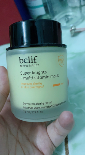 Mặt Nạ Ngủ Dưỡng Sáng Da Chuyên Sâu Belif Super Knight Multi Vitamin Mask 75ml - Phục Hồi Da Mệt Mỏi, Tươi Tắn, Rạng Rỡ