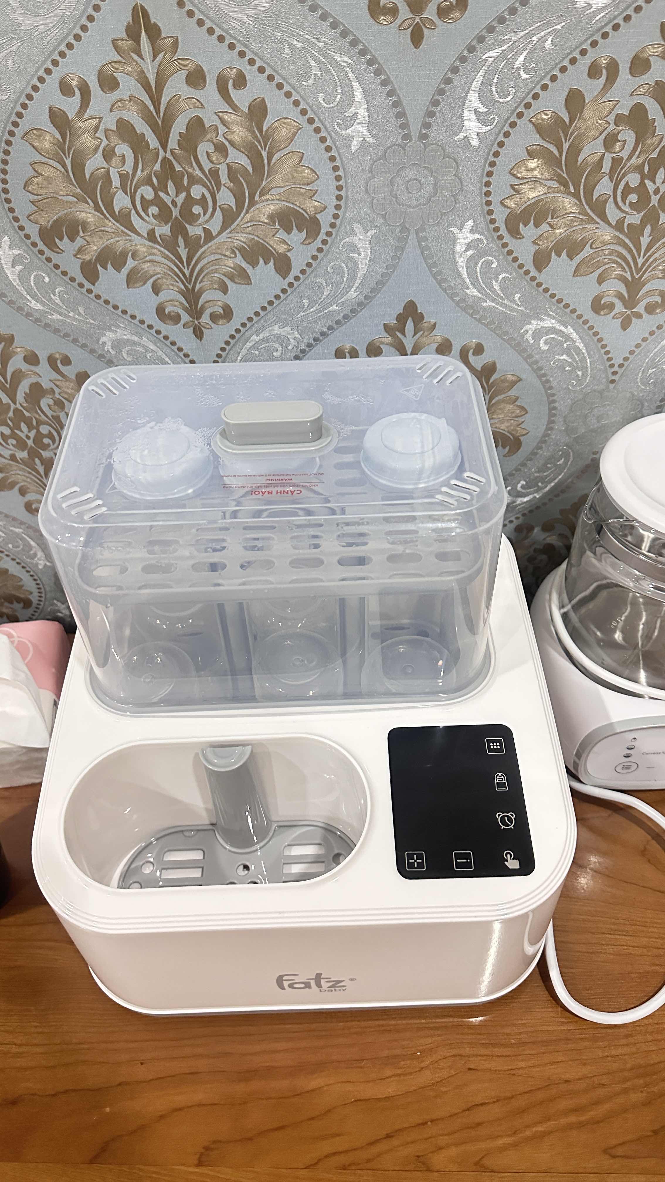 Máy Hâm Sữa Tiệt Trùng Sấy Khô Fatz Baby Captain 2 FB4315SL - 8 Chế Độ Nấu Cháo Thông Minh Tiện Lợi Cho Mẹ Và Bé