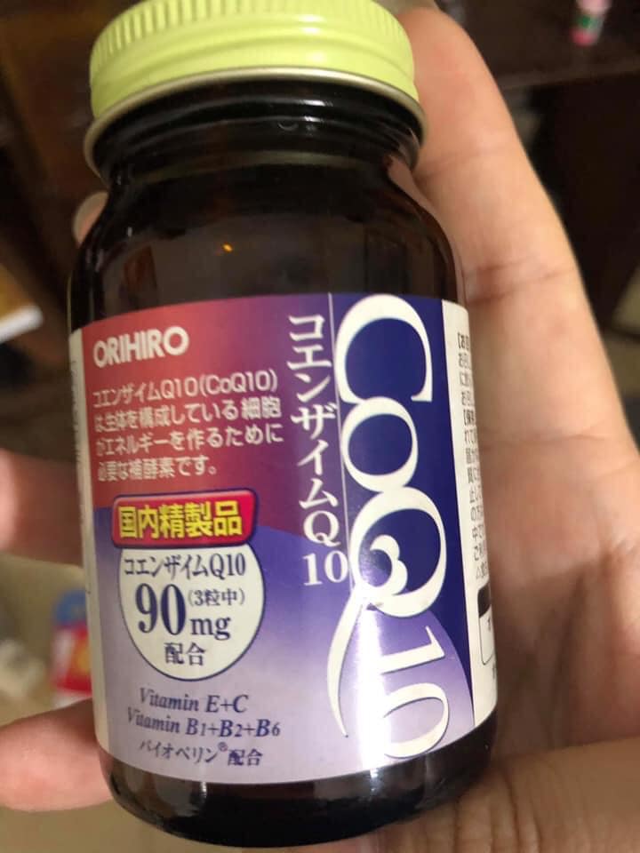 Viên uống CoQ10 Orihiro 90mg Nhật Bản - Hỗ trợ tim mạch, tăng cường sức khỏe và làm đẹp da, bổ sung vitamin tự nhiên