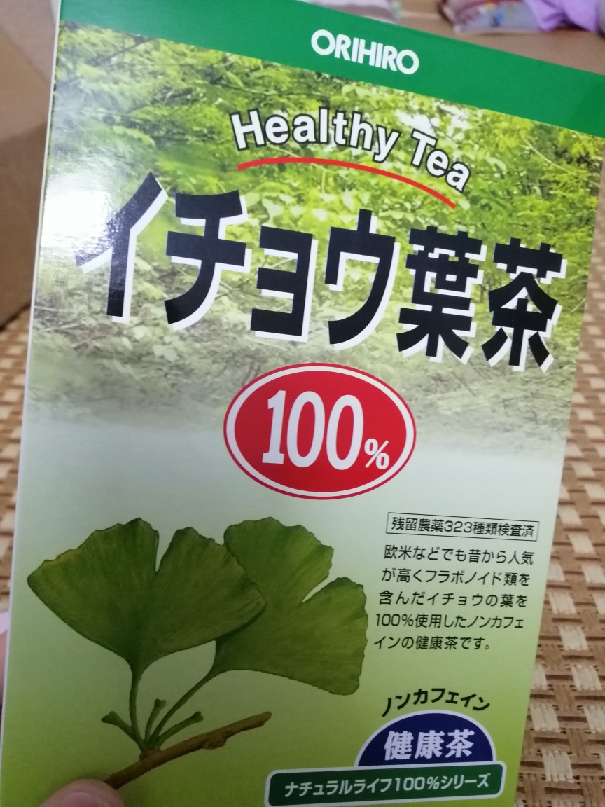 Trà Lá Bạch Quả Orihiro - Giúp Tăng Cường Trí Nhớ, Hỗ Trợ Não Bộ Từ Lá Bạch Quả Thiên Nhiên Nhập Khẩu Nhật Bản