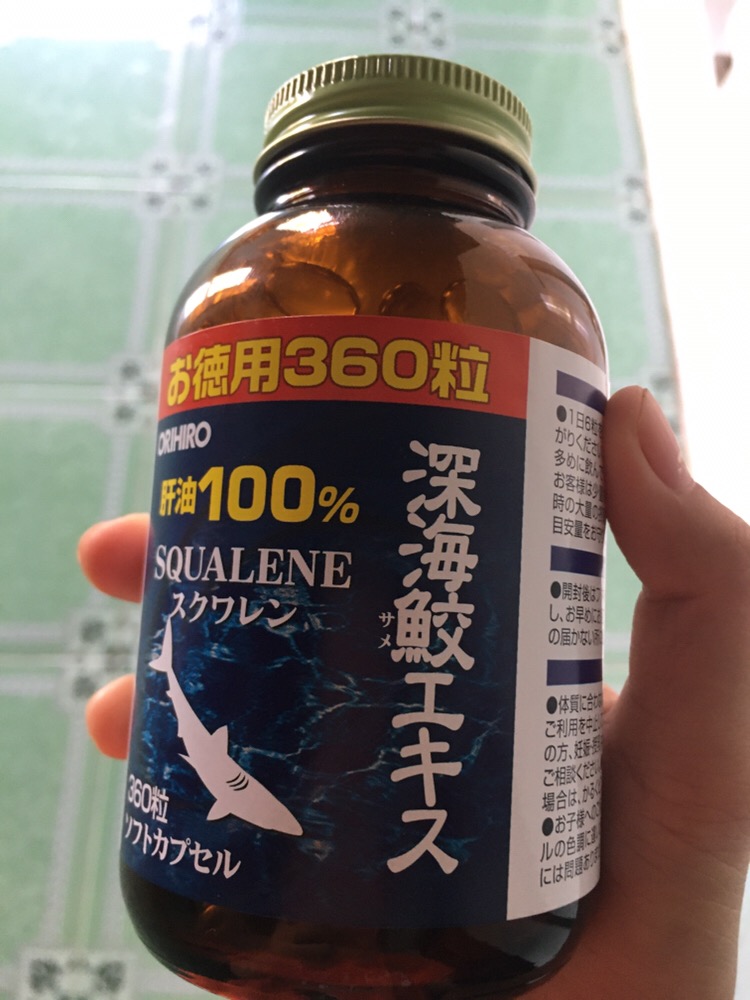 Viên uống Squalene Orihiro Nhật Bản - Hỗ trợ chống oxy hóa