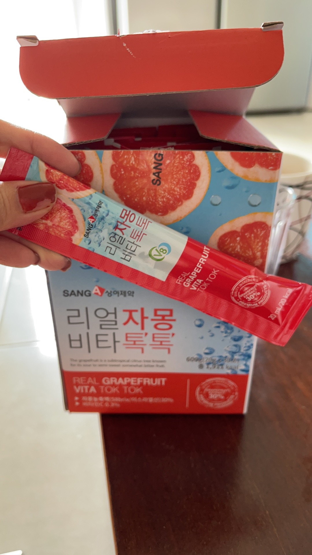 Nước Ép Bưởi Giảm Cân Đẹp Da SangA Hàn Quốc - Tự Nhiên, Giải Độc, Cung Cấp Vitamin, Hỗ Trợ Vóc Dáng Thon Gọn