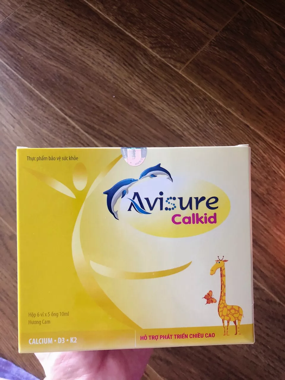 Avisure Calkid Canxi cho bé hỗ trợ bổ sung vitamin D3, K2 tăng chiều cao