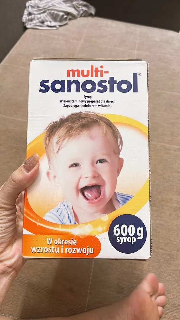 Vitamin Tổng Hợp Sanostol 600g - Chai Dễ Uống cho Trẻ Em từ 1 Tuổi - Hỗ Trợ Phát Triển Sức Khỏe và Tăng Cường Đề Kháng