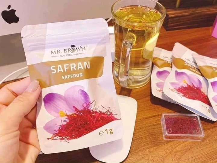 Nhuỵ Hoa Nghệ Tây Mr. Brown Safran Saffron nội địa Đức 1g