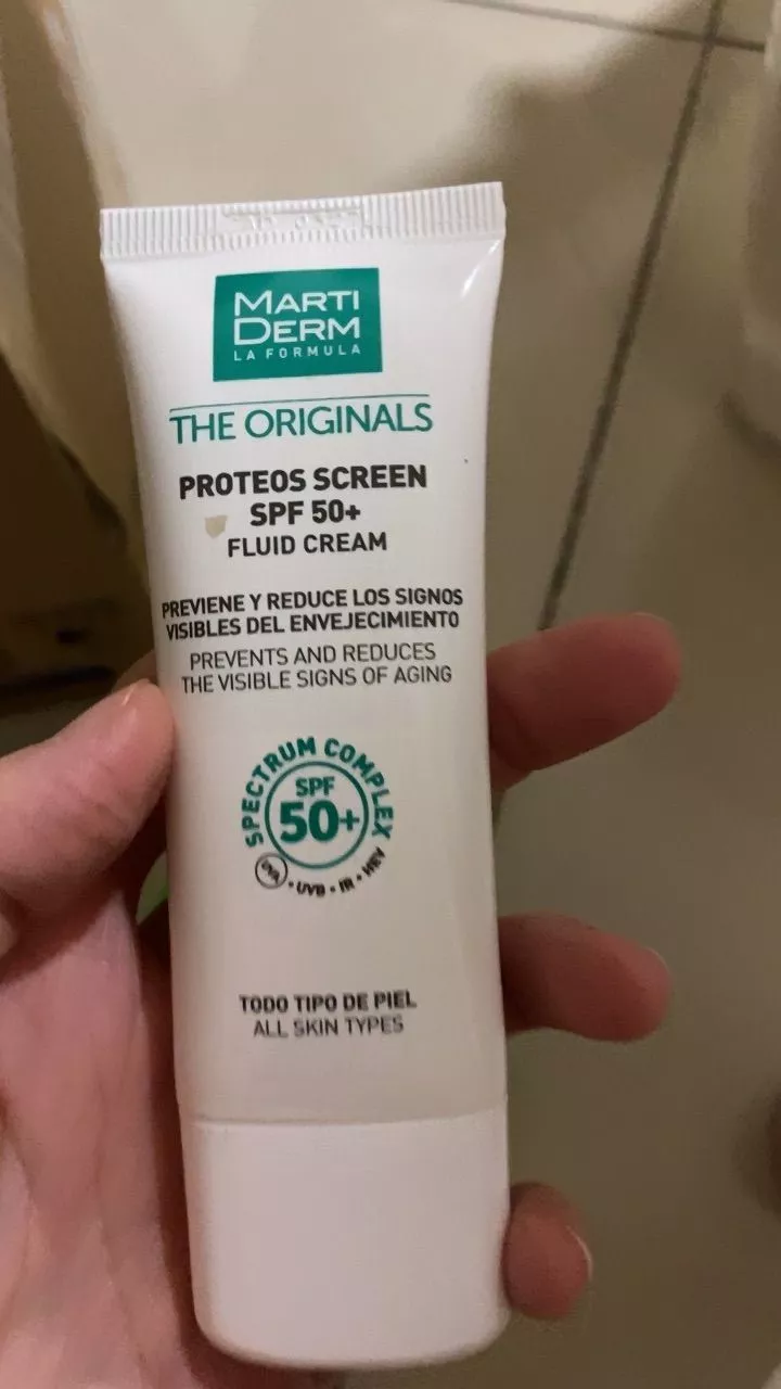 Kem Chống Nắng Ngừa Nám Martiderm Proteos Screen SPF50+ 40ml - Làm Giảm Nám Da, Bảo Vệ Tia UV, Dưỡng Ẩm Toàn Diện