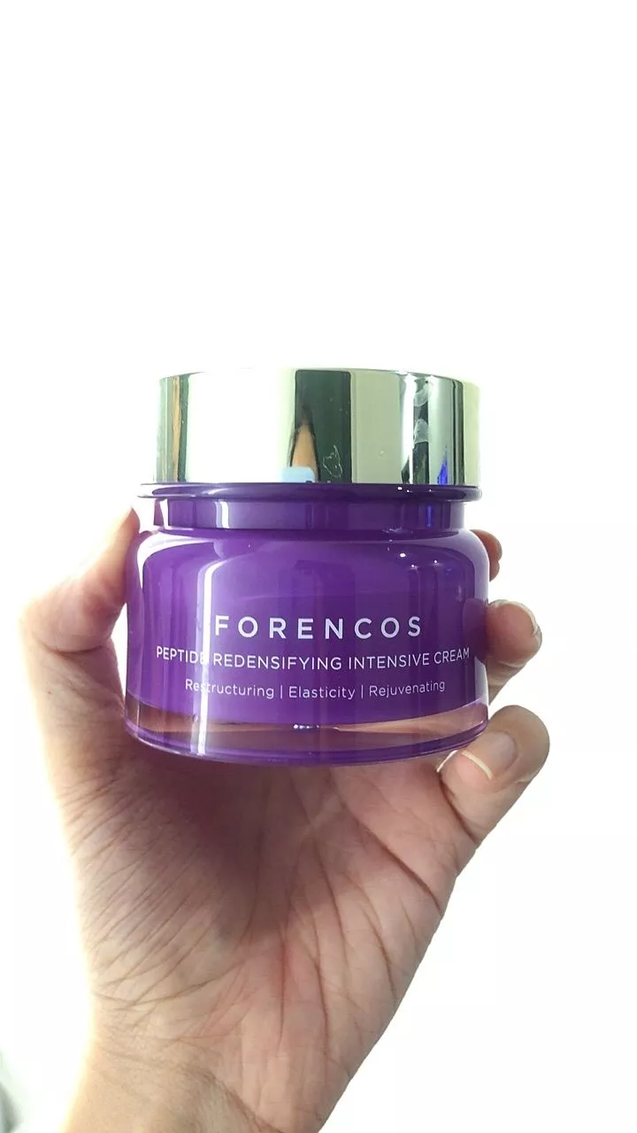 Kem Dưỡng Trắng Da Ban Đêm Forencos Peptide Redensifying - Giúp Trẻ Hóa, Làm Mờ Nếp Nhăn, Căng Bóng Da Từ Thiên Nhiên