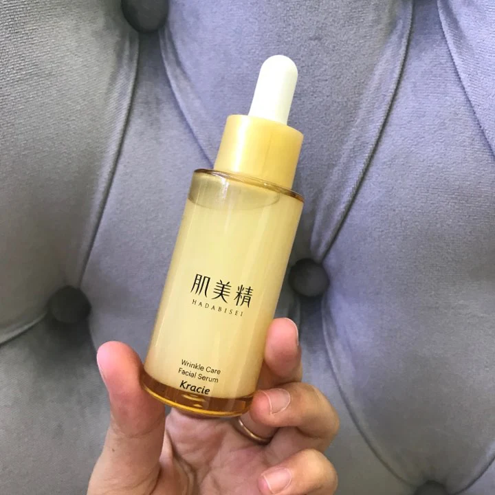 Serum Giảm Nhăn Mắt & Khóe Miệng Kracie Hadabisei Wrinkle Care - Dưỡng Ẩm & Trẻ Hóa Da - Hàng Chính Hãng Nhật Bản 30ml