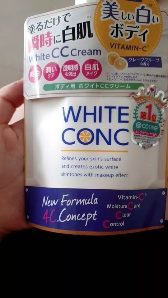 Sữa Dưỡng Thể Trắng Da White Conc Body CC Cream - Kem Dưỡng Sáng Da Toàn Thân, Tái Tạo Tế Bào, Che Khuyết Điểm, Phù Hợp Mọi Loại Da