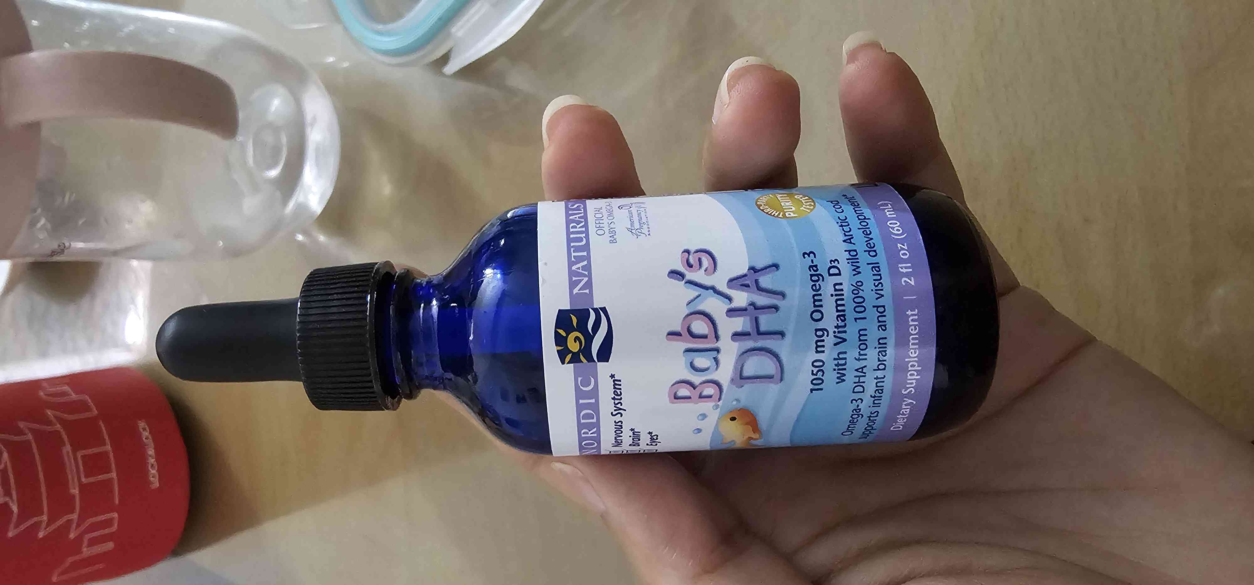 Siro Omega 3 Baby's DHA Nordic Naturals - Bổ Sung Vitamin D3, Hỗ Trợ Phát Triển Trí Não Cho Trẻ Sơ Sinh, Tăng Cường Thị Lực, Miễn Dịch 60ml