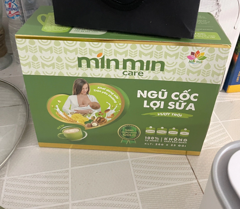 Bột Ngũ Cốc Lợi Sữa Min Min Care - 38 Loại Hạt Dinh Dưỡng Hỗ Trợ Tăng Tiết Sữa Mẹ, Cải Thiện Chất Lượng Sữa Cho Bé