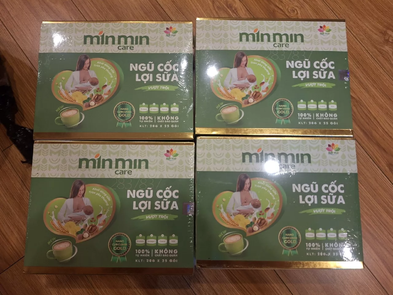 Bột Ngũ Cốc Lợi Sữa Min Min Care - 38 Loại Hạt Dinh Dưỡng Hỗ Trợ Tăng Tiết Sữa Mẹ, Cải Thiện Chất Lượng Sữa Cho Bé