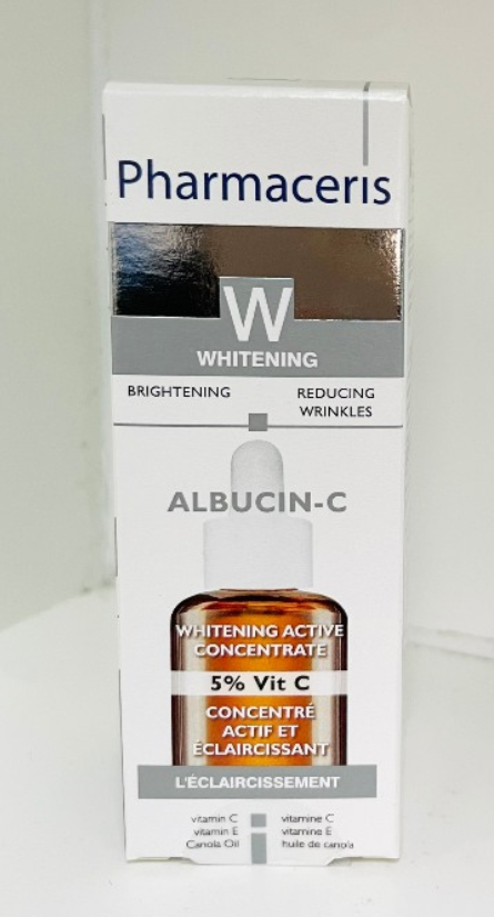 Tinh Chất Pharmaceris W Albucin-C 30ml - Serum Làm Sáng Da, Cấp Ẩm, Giảm Nếp Nhăn, Dưỡng Da Khỏe Mạnh