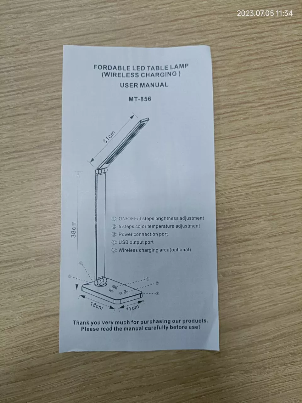 Đèn Bàn Học Chống Cận MITARY - Đèn LED Tích Điện Cảm Ứng, Điều Chỉnh Sáng Màu, Gấp Gọn Mang Đi, Tiện Lợi Cho Học Tập