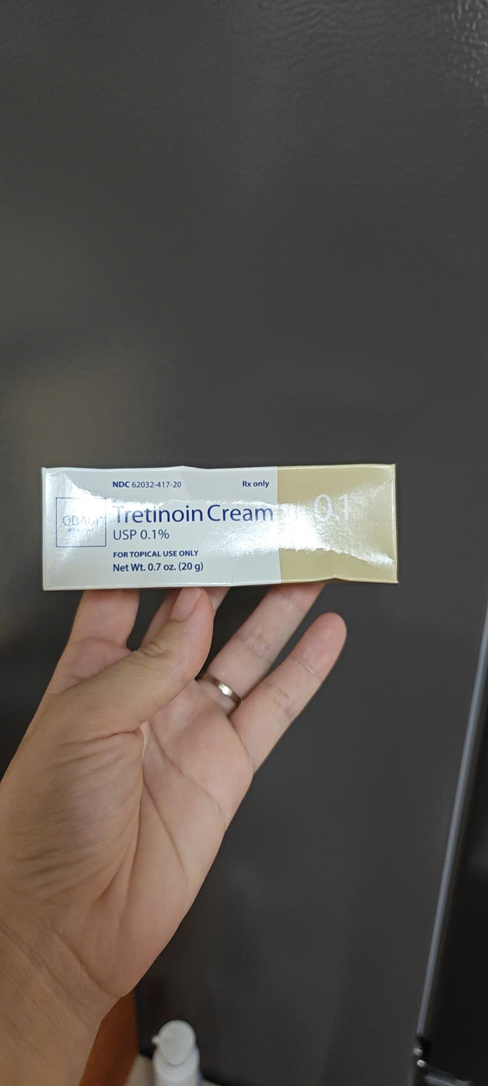 Kem Trị Nám Obagi Tre Cream 0.1% - Giúp Làm Sạch Mụn, Thâm Nám và Tái Tạo Da - 20g của Mỹ