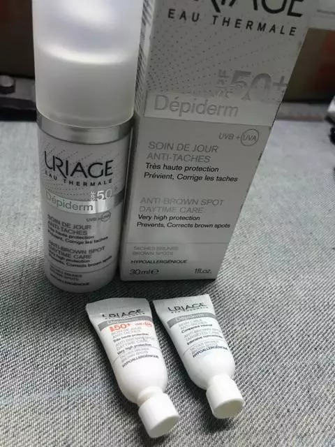 Kem Chống Nắng Uriage Depiderm SPF50 - Bảo Vệ Da, Ngừa Nám, Dưỡng Trắng 30ml, Chống Tia UV Tối Ưu