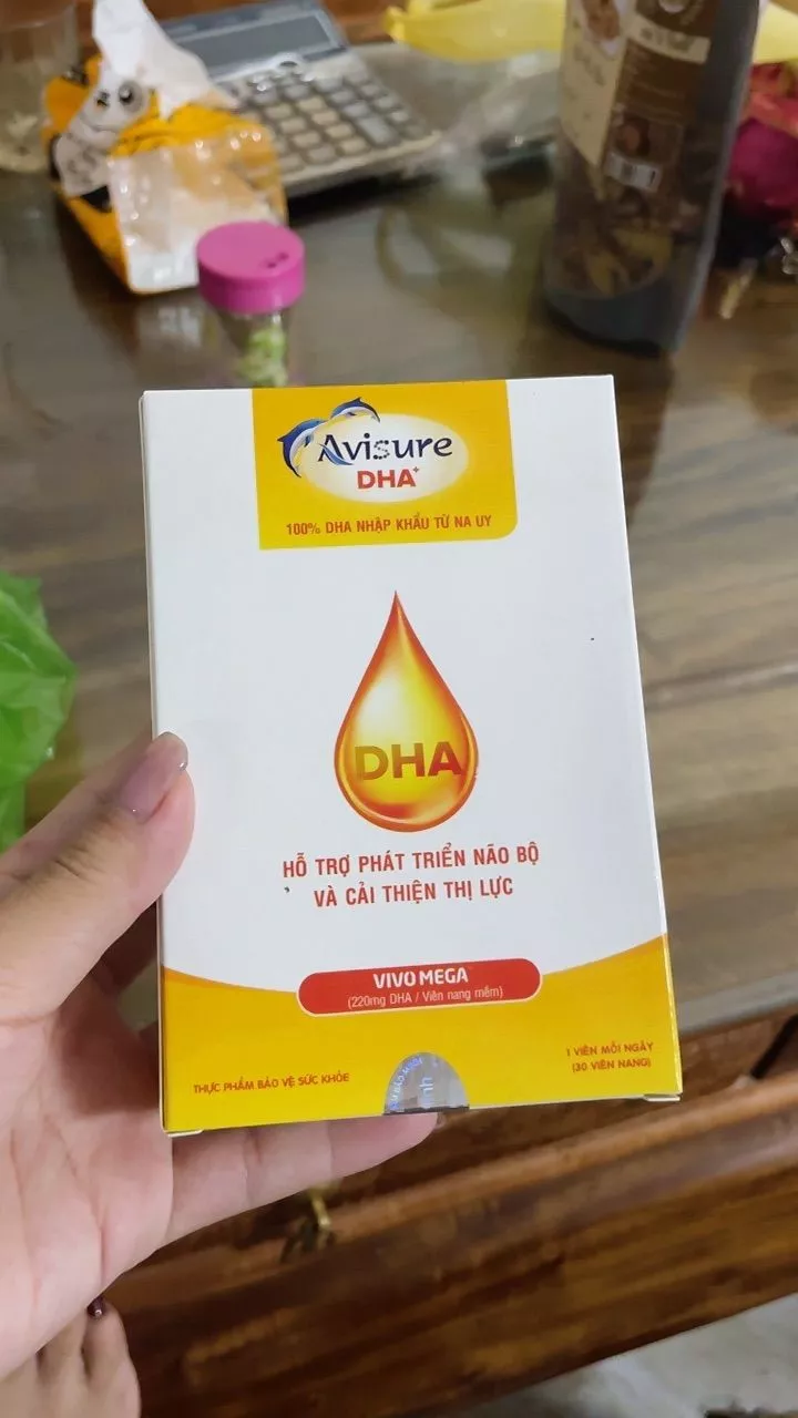 Viên uống DHA cho bà bầu Avisure - Hỗ trợ phát triển trí não và thị giác trong thai kỳ, Omega-3 tinh khiết từ Na Uy