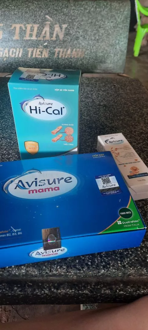 Combo Vitamin Avisure Mama 60 viên & Canxi HiCal 60 viên - Bổ sung sức khỏe thiết yếu cho mẹ bầu và người cần canxi